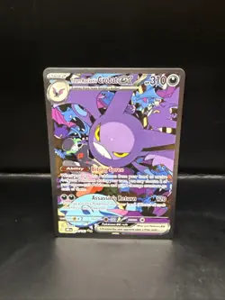 Pokemon Team Rockets Crobat EX Sir Holo Card 234/182 Destined Rivals Series A - Image 3