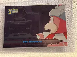 Pokemon 2000 Movie Animation Edition - Holo Foil card 43 Two Treasures - Image 1