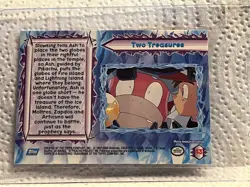 Pokemon 2000 Movie Animation Edition - Holo Foil card 43 Two Treasures - Image 2