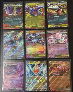 Phantasmal Flames EX Bundle - 9 Double Rare EX Card charizard and gengar inc - Image 1