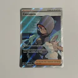 Cassiopeia 086/064 Ultra Rare Scarlet & Violet Shrouded Fable Pokemon TCG Card - Image 1