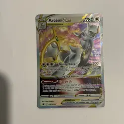 Arceus Vstar SWSH307 Black Star Promo Sword & Shield Holo Pokemon TCG Card - Image 1
