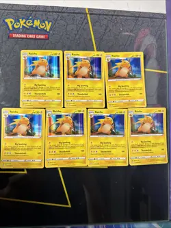 7 X Raichu 50/203 Evolving Skies Holo Rare Card Pokemon Lot - Image 1