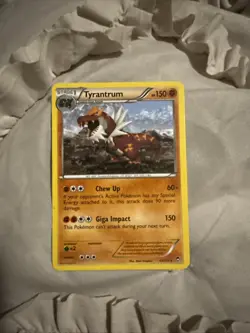 Pokemon Card XY - Furious Fists 62/111 Tyrantrum - Image 1