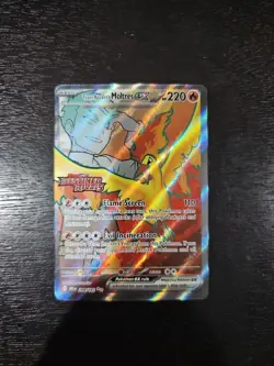 Team Rocket's Moltres ex - (Destined Rivals Stamp) 208/182 Miscellaneous Cards & - Image 1