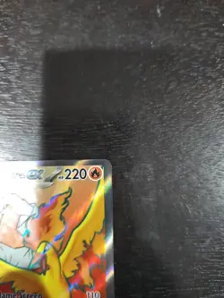 Team Rocket's Moltres ex - (Destined Rivals Stamp) 208/182 Miscellaneous Cards & - Image 2