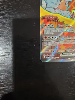 Team Rocket's Moltres ex - (Destined Rivals Stamp) 208/182 Miscellaneous Cards & - Image 4