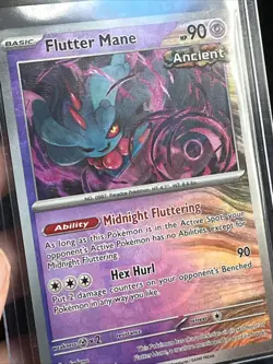 Flutter Mane 043/131 Master Ball Reverse Holo Prismatic Evolutions Pokemon Card - Image 2