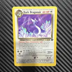 Dark Dragonair 33/82 Pokemon TCG Pokemon Card (MYREF#6) - Image 1