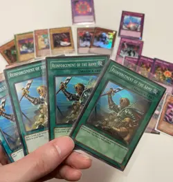 Yugioh Card Lot Reinforcement Of The Army Lod 1st/unlimited/vintage Common/rare - Image 2