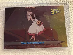 Pokemon 2000 Movie Animation Edition - Holo Foil card 25- The Performance - Image 1
