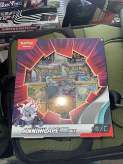 New Sealed Pokemon TCG Annihilape EX Box- Booster Packs Foil Cards - Image 1