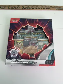 New Sealed Pokemon TCG Annihilape EX Box- Booster Packs Foil Cards - Image 2