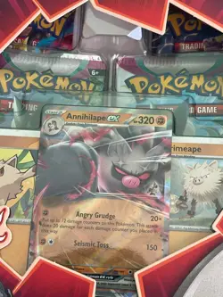 New Sealed Pokemon TCG Annihilape EX Box- Booster Packs Foil Cards - Image 4