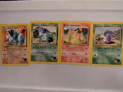 Vintage Pokemon TCG Lot of 34 Cards 1999-2000 WOTC English - Image 1