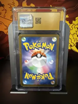 CGC Pristine 10 Swoobat 117/086 AR Art Rare White Flare sv11W Pokemon Card - Image 2