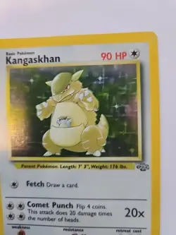 Kangaskhan Holo Jungle Pokemon Card Base WOTC NM - Image 5