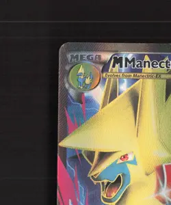 Mega Manectric EX 24a/119 Phantom Forces Full Art Ultra Rare Pokemon Card DMG - Image 3