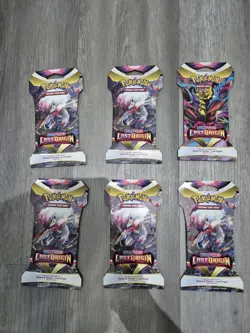 Pokemon Lost Origin Sleeved Booster Packs x 6 - Image 1