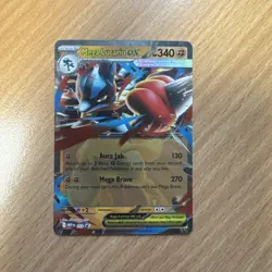 Mega Lucario ex - MEP012 - Black Star Promo - Mega Evolution - Pokemon - - Image 1