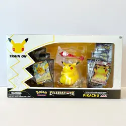 SEALED Pokemon TCG Celebrations Premium Figure Collection Pikachu VMAX 25th Ann - Image 1
