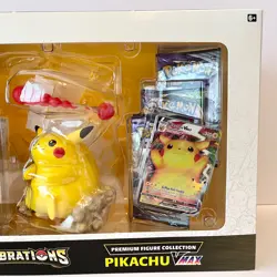 SEALED Pokemon TCG Celebrations Premium Figure Collection Pikachu VMAX 25th Ann - Image 3