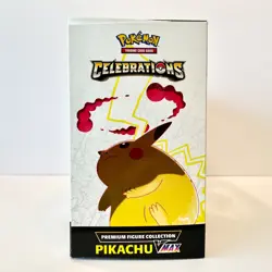 SEALED Pokemon TCG Celebrations Premium Figure Collection Pikachu VMAX 25th Ann - Image 5