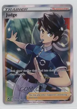 Full Art - Judge Pokemon Sword & Shield Silver Tempest Trainer Gallery #TG25 - Image 1