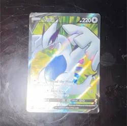 Pokemon TCG Lugia V 185/195 Swsh12 Silver Tempest Full Art Ultra Rare Holo - Image 1