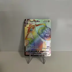 Aegislash Vmax Rainbow Secret Rare 190/185 Vivid Voltage Pokemon Tcg - Image 1