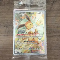 Pokemon TCG Eevee 173 Holo Promo Prismatic Evolutions Sealed MINT - Image 1