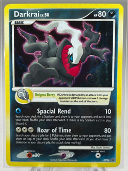 Darkrai DP 24 Pokemon 2008 Holo Black Star Promo LP Swirl - Image 1