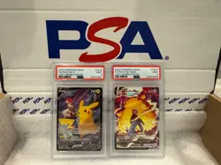 Pokemon PSA 9 Pikachu V TG16/Tg30 Pikachu Vmax Tg17/Tg30 Origine Perduta ITA - Image 1