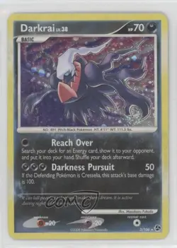 Darkrai Pokemon Diamond & Pearl Great Encounters #3 2008 - Image 1