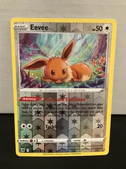 Eevee 119/189 Reverse Holo Pokemon Astral Radiance Common - Image 1