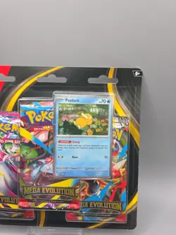 Pokemon TCG Mega Evolution 3-Pack Blister Psyduck - Brand New & Sealed - Image 2