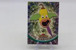 Weepinbell #70 - 1999 Pokemon Topps TV Animation Series 1 LP black logo - Image 1