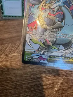Mega Charizard X ex 023 Me: Mega Evolution Phantasmal Flames UPC Promo Pokemon - Image 5