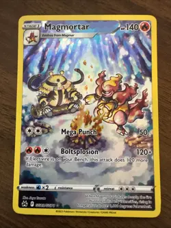 Pokemon Magmortar GG03/GG70 Crown Zenith: Galarian Gallery Ultra Rare Holo - Image 1