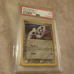 Pokemon Aron EX Power Keepers Reverse Holo #42 PSA 9 Mint - Image 1