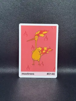 Pookiemoot Mootrees #0146; Fan Art Derpy Pokemon - Image 1