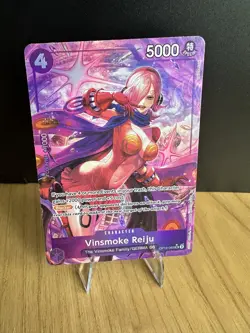Vinsmoke Reiju OP12-063 Alternate Art - Legacy of the Master - One Piece TCG - Image 1