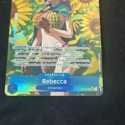 Rebecca OP10-058 | Alt Art SR | Royal Blood | One Piece K1 - Image 2