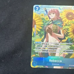 Rebecca OP10-058 | Alt Art SR | Royal Blood | One Piece K1 - Image 3