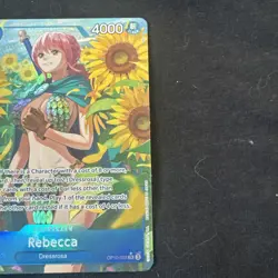 Rebecca OP10-058 | Alt Art SR | Royal Blood | One Piece K1 - Image 5