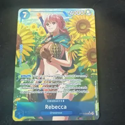 Rebecca OP10-058 | Alt Art SR | Royal Blood | One Piece K2 - Image 1