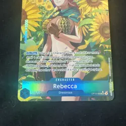 Rebecca OP10-058 | Alt Art SR | Royal Blood | One Piece K2 - Image 2