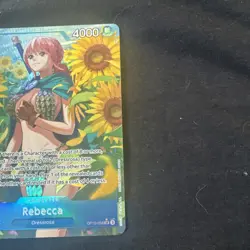 Rebecca OP10-058 | Alt Art SR | Royal Blood | One Piece K2 - Image 5