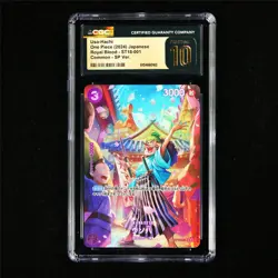 CGC 10 Pristine 2024 One Piece JPN Uso-Hachi ST18-001 Common-SP Ver. - Image 2