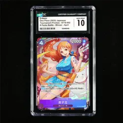 CGC 10 GEM MINT 2025 One Piece JPN O-Nami ST18-002 C - Image 2